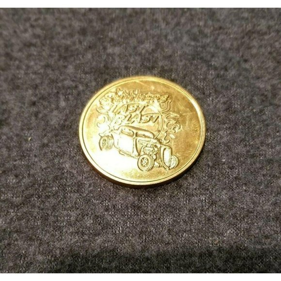 1999 Summers Last Blast Vernon Street Car Show Collectors Coin Token SC218 - Picture 7 of 7